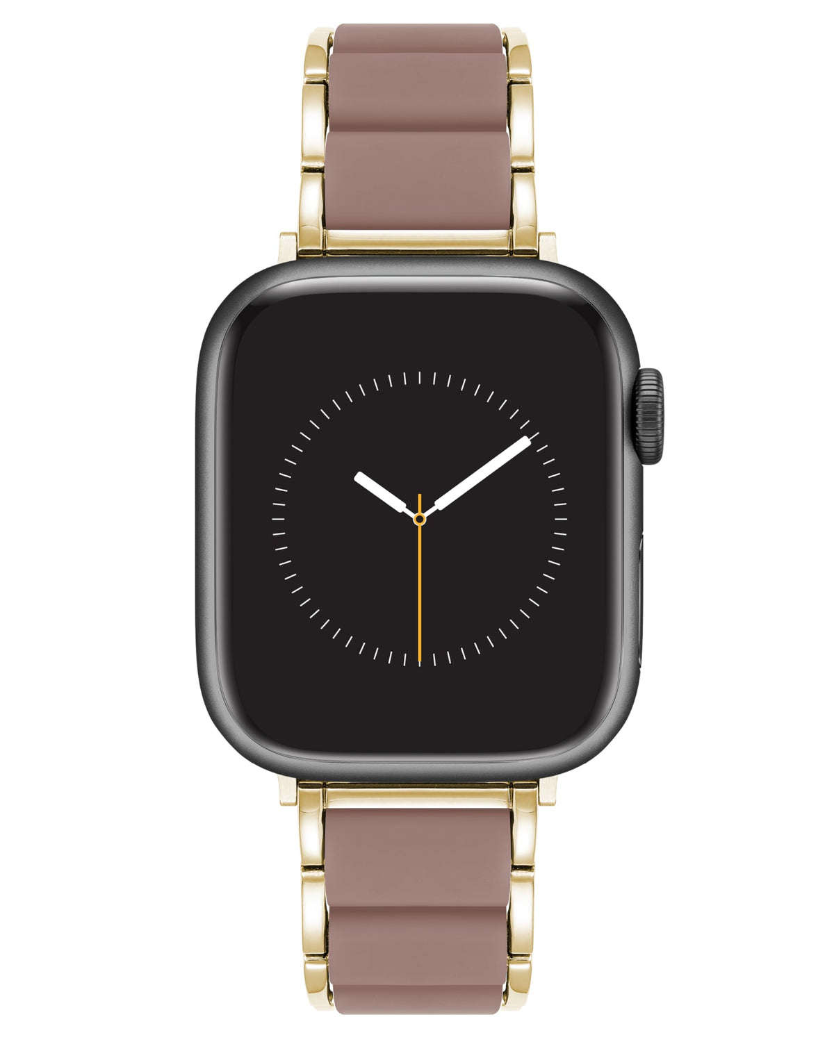 Anne Klein Silicone Fashion Bracelet for Apple Watch, Secure, Adjustable, Apple Watch Replacement Band, Fits Most Wrists