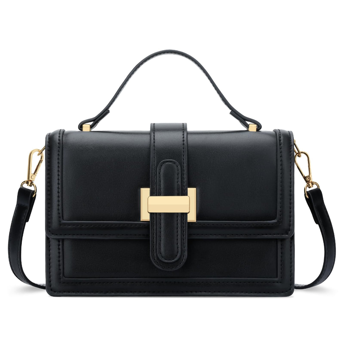 KKXIU Black Designer Crossbody Bags for Women