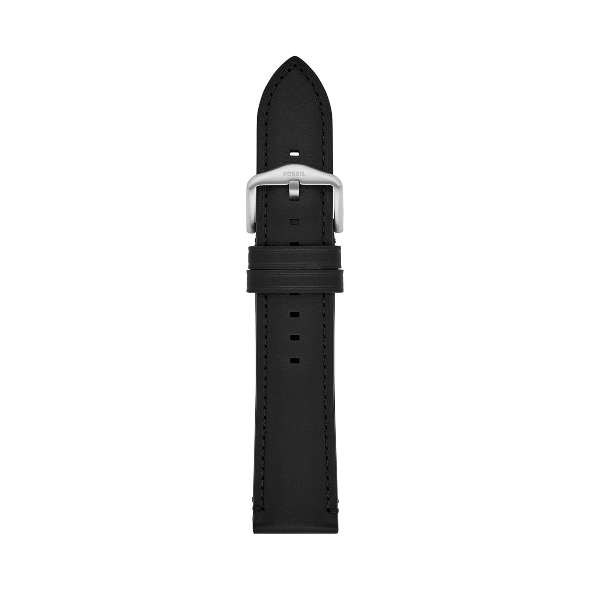 Fossil Men's 22mm Black LiteHide™ Leather Watch Band