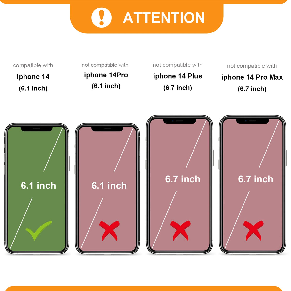 Bocasal Detachable Wallet Case for iPhone 14 RFID Blocking Card Slots Holder Premium PU Leather Magnetic Kickstand Shockproof Wrist Strap Removable Flip Protective Cover 5G 6.1 inch (Brown)
