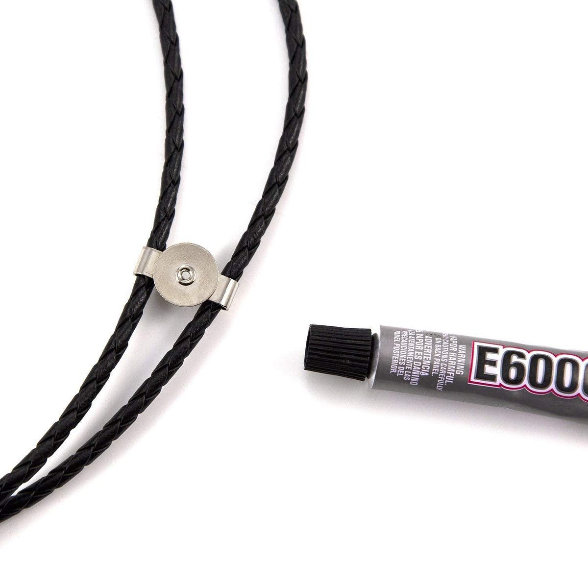 JewelrySupply Create Your Own Bolo Tie Kit - Bolo Cord, Slide, Tips & Glue