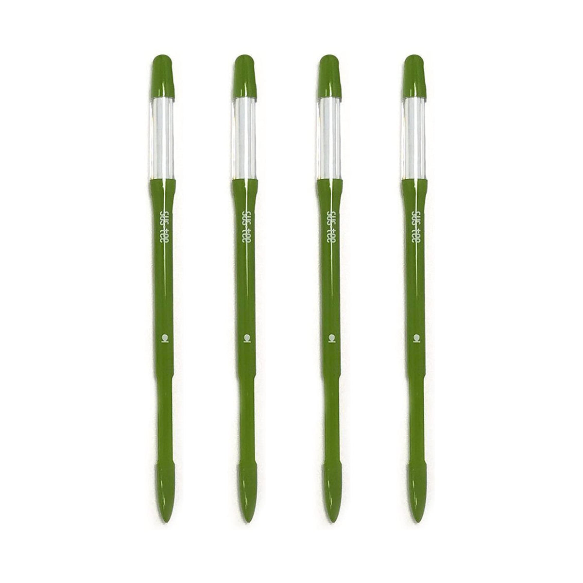IPPINKA Sustee Aquameter, Set of 4, Plant Soil Moisture Sensor (Green, Medium)
