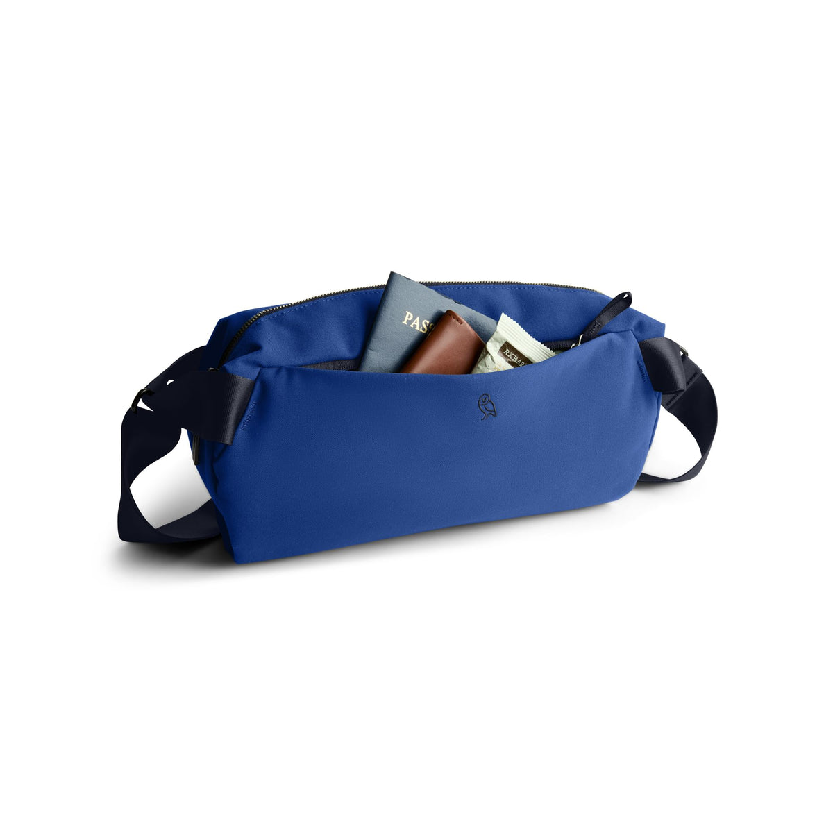 Bellroy Classic Sling (everyday 7 liter minimalist crossbody bag with internal organization, adjustable strap, and auto-compression system) - Indigo