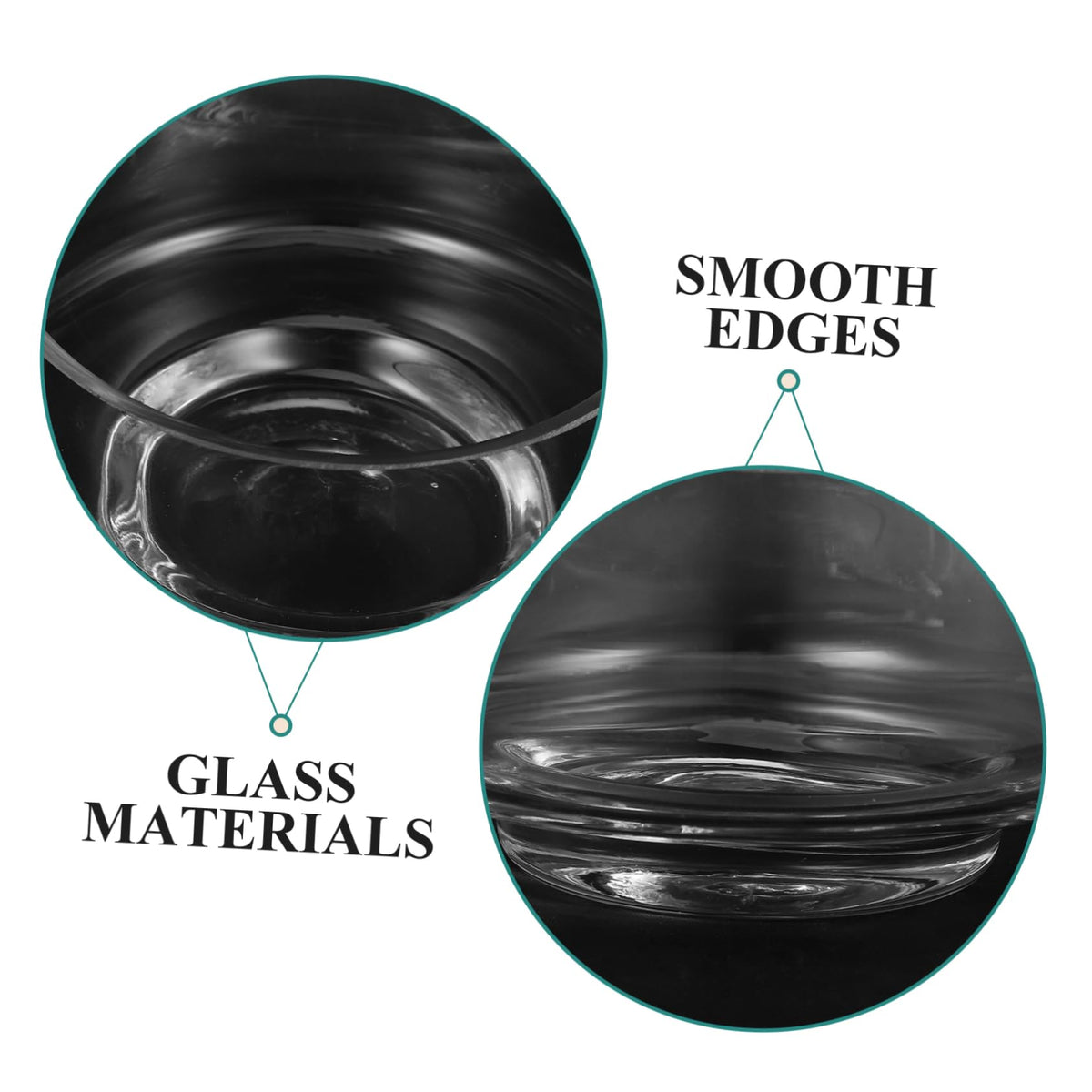 KONTONTY Glass Cylinder Vase for Centerpieces Decorative Terrarium Planter for Succulents and Water Plants Home and Event Decor