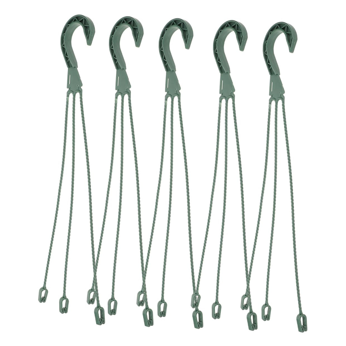 UKCOCO 5Pcs Plant Hanging Chains Space Saving Hooks for Outdoor Planters Bird Feeders and Lanterns User Friendly Setup Durable Construction for Vertical Gardening