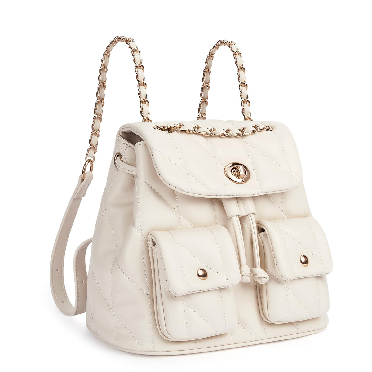 CLUCI Crossbody Bag for Women PU Leather Shoulder Bag, Convertible Small Tabby Backpack Purse for Travel