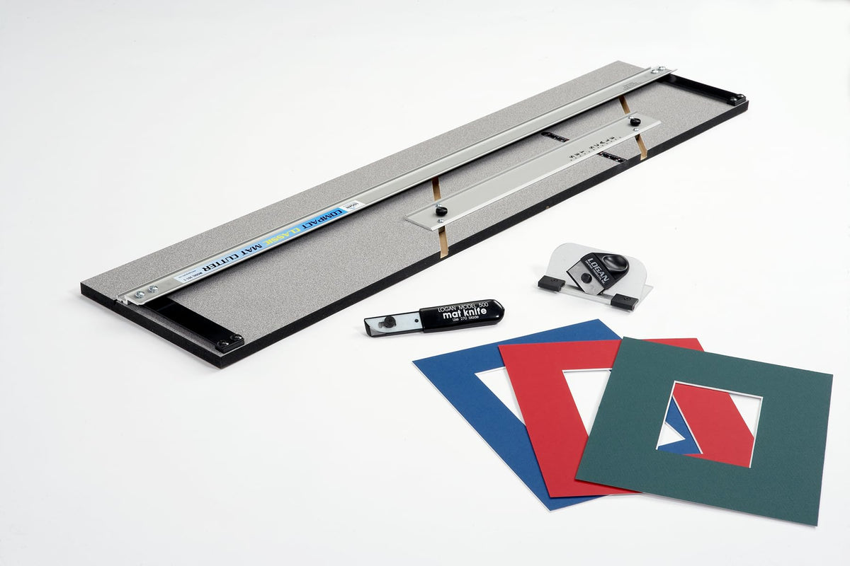 Authentic Logan 301-1 Compact Classic 32" Board Mounted Mat Cutter