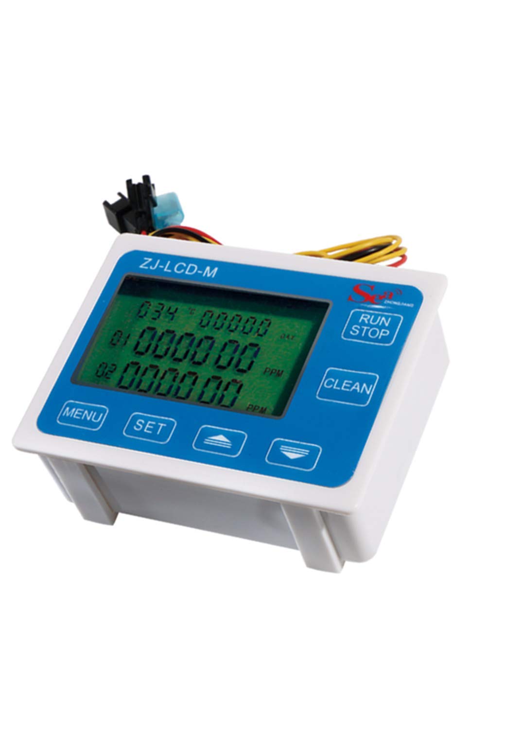 GREDIA Digital LCD Display Quantitative Controller Water Control + 1" Hall Effect Flow Sensor Flowmeter + 1" Solenoid Valve N/C Normally Closed +24V Power