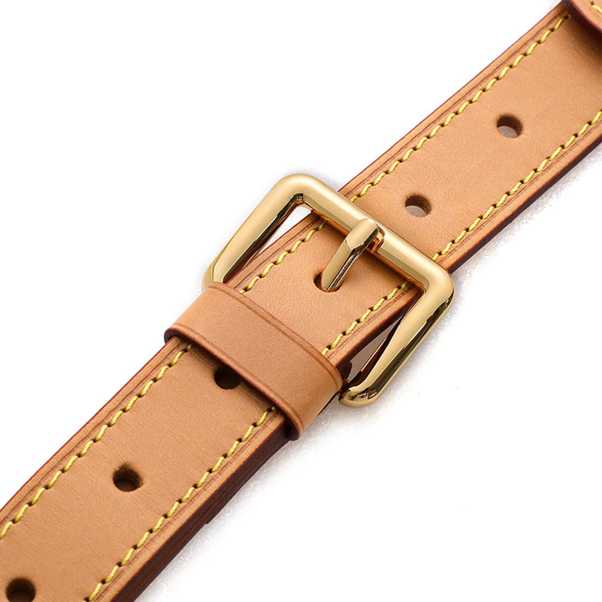 BEUDW Vachetta Leather Crossbody Strap for SPEEDY L V Handbag Replacement Shoulder Strap
