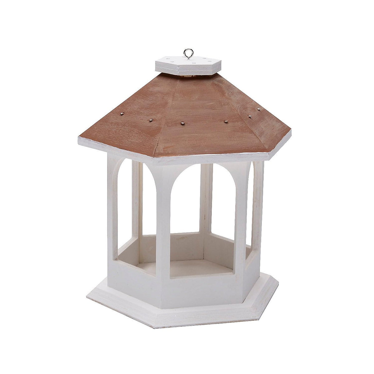 Fun Express DIY Unfinished Wood Gazebo Bird Feeders - Makes 2