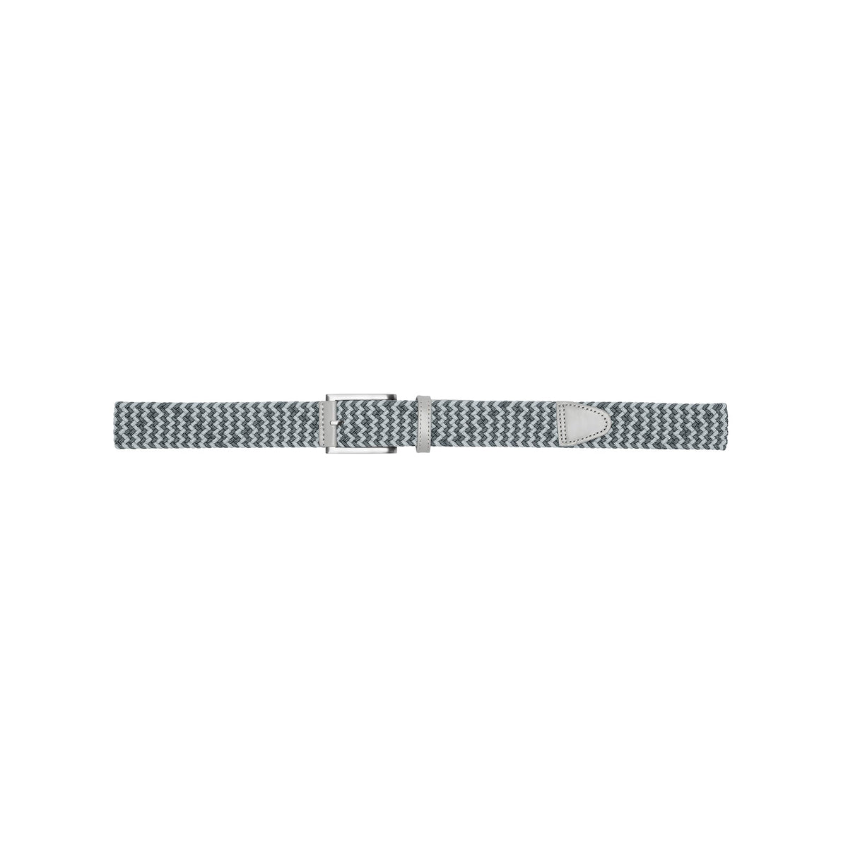 pumagolf Men's Braided Weave Belt, ASH Gray-Slate Sky, L/XL