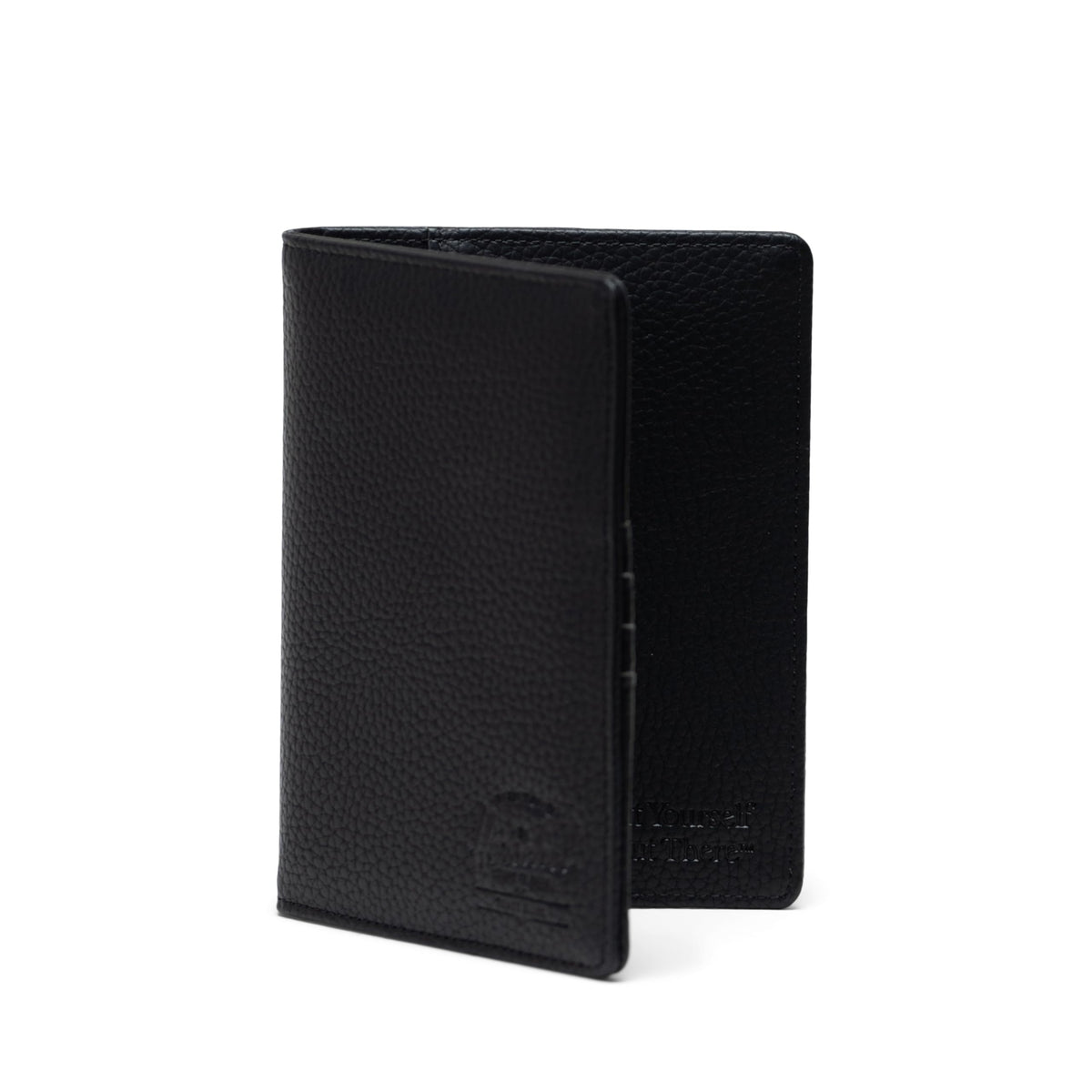 Herschel Supply Co. Raynor Passport Holder Vegan Leather, Black, Standard