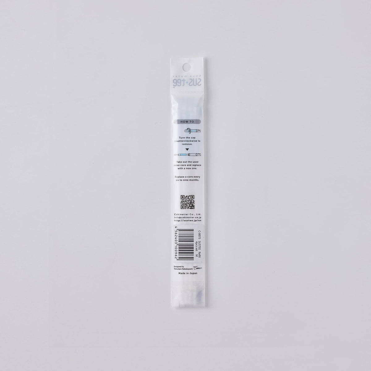 Sustee Aqua Meter, Moisture Sensor Refill Insert, Medium Style, 4 Insert Replacement Sticks