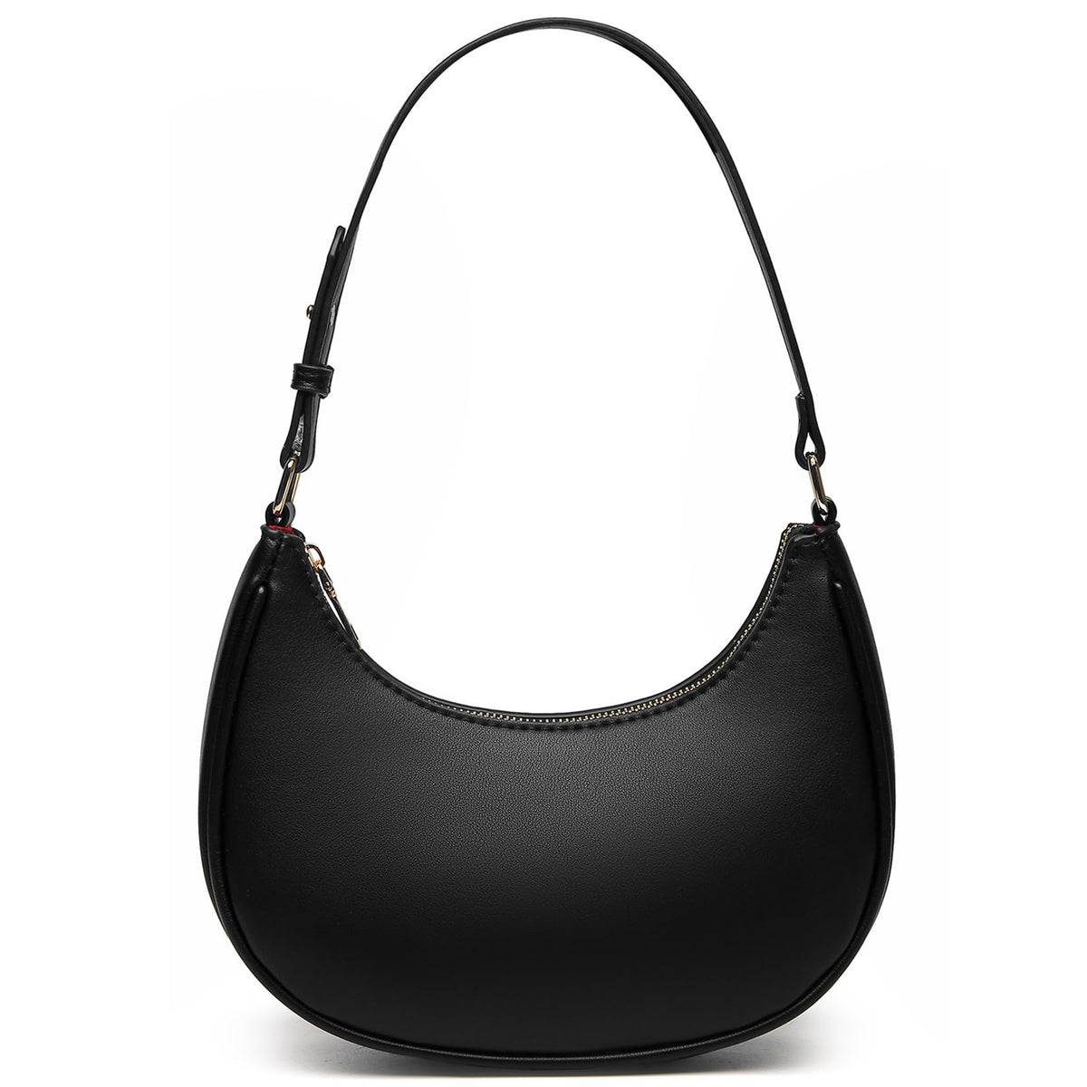 Barabum Small Shoulder Bag for Women Crescent Purse Y2K Trendy Clutch Handbags