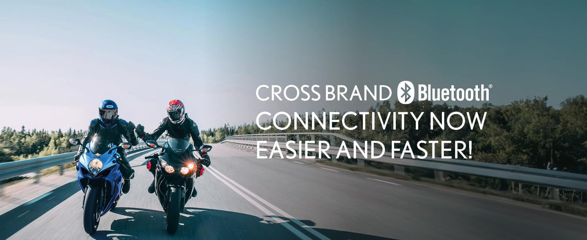 Cardo PACKTALK Edge Motorcycle Bluetooth Communication System Headset Intercom - Dual Pack