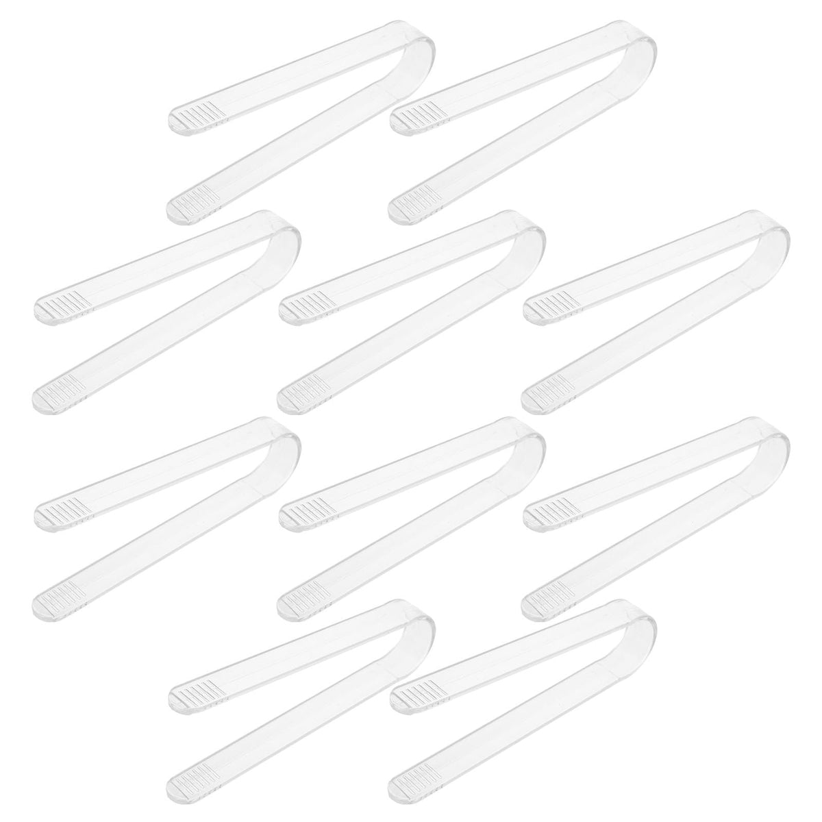 KICHOUSE 10PCS Cactus Tong Tweezers: Transplant Acrylic Transplanting Pliers - Gardening Planting Tool - Protect Hands from Thorn While Handling Cactus