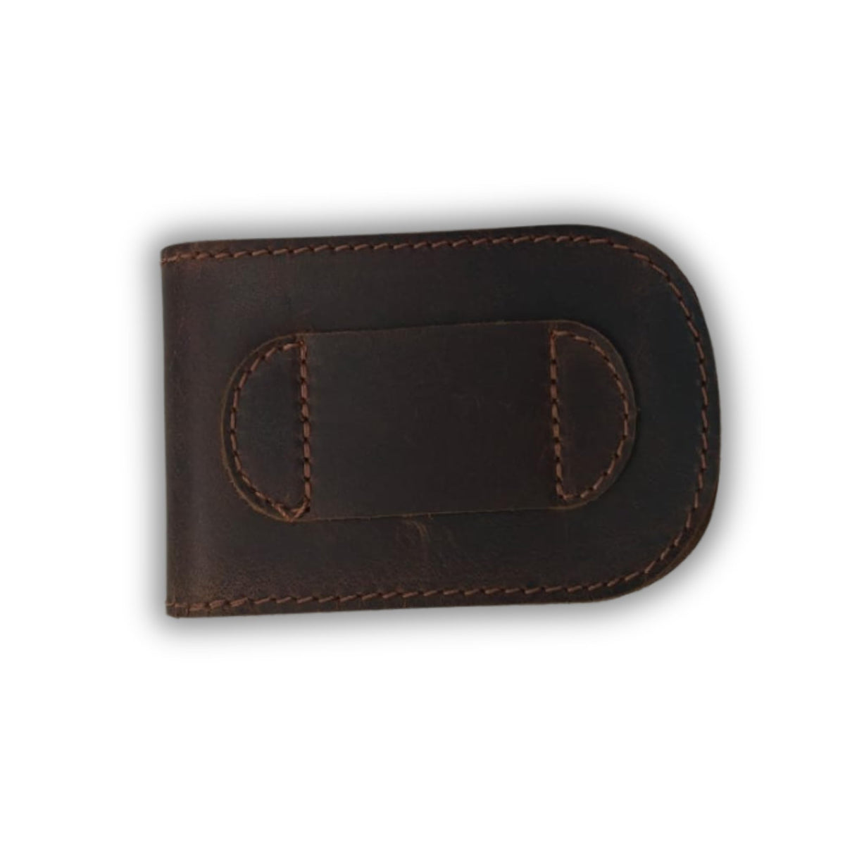 PavinCrafter Leather Belt Holster Pouch – Handmade EDC Waist Bag for Coins, Mini Wallet, Tools, Headphones – Full Grain Leather Utility Pouch for Men (Dark Brown)