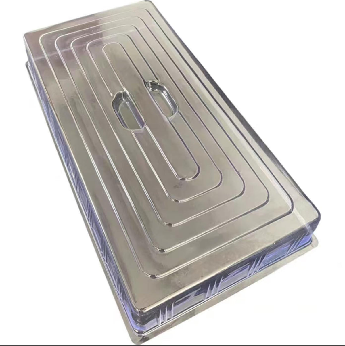 RooTrimmer 10 Pcs Humidity Dome, Plastic Clear Seed Starter Dome 1020 Tray Covers Humidifying and Insulating for Greenhouse Germination and Garden Growing (21.5"×11.5", 3.15" Height, 10-Pack)