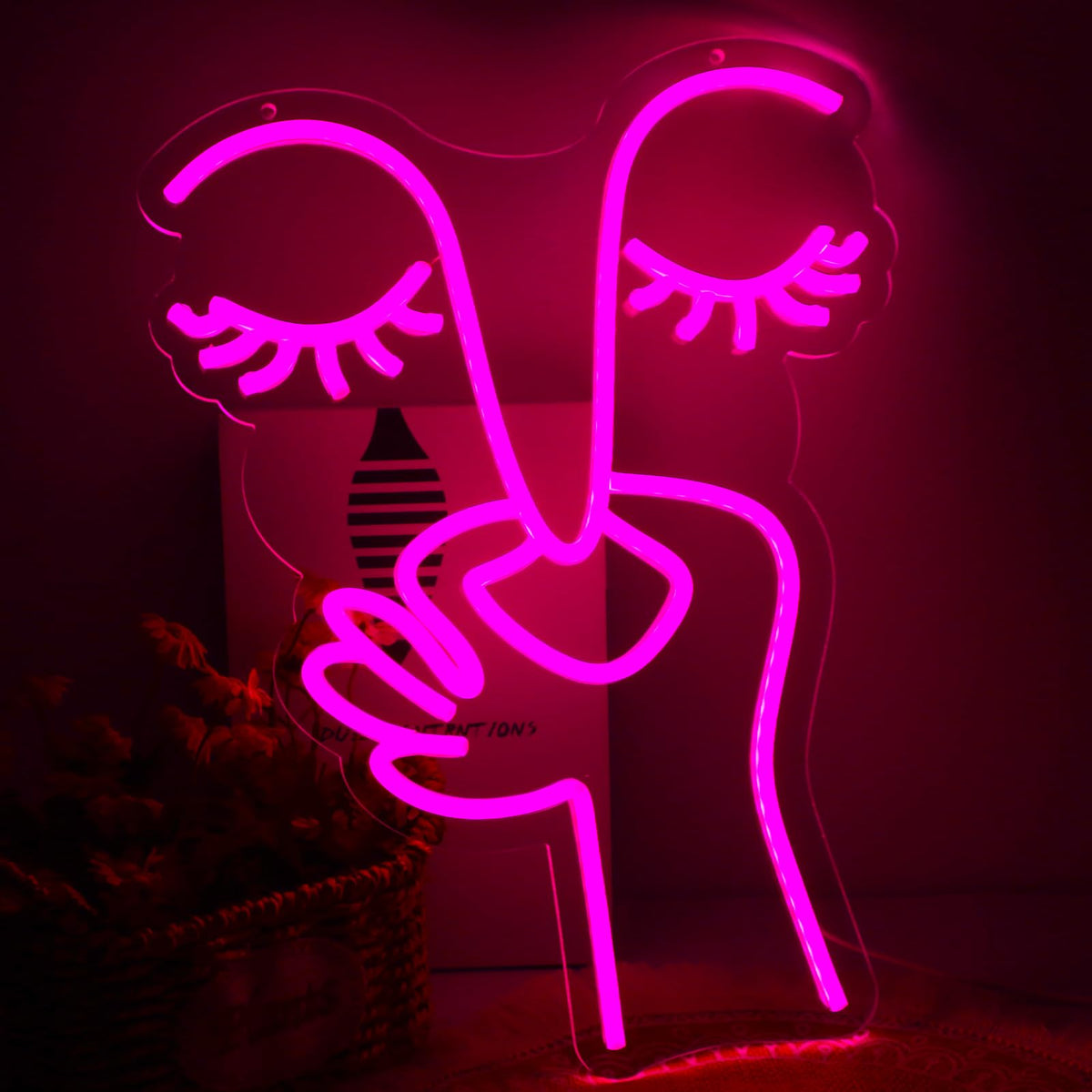 qbanziou Funny Bad Smell Neon Signs for Wall Decor，Led Neon Light for Bathroom，Christmas Birthday Party Gifts