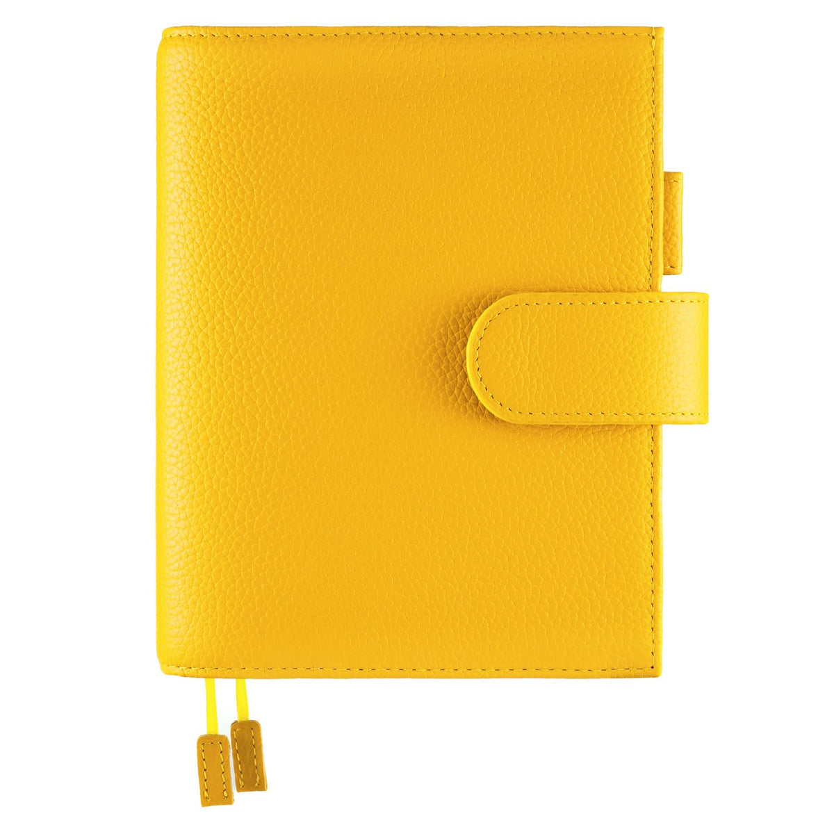2026 New Genuine Leather A6 Notebook Cover Fits Hobonichi Cousin, Stalogy, LEUCHTTURM1917 and Midori MD Planners, with Pen Loop, Card Slots, Bookmarks and Back Pocket