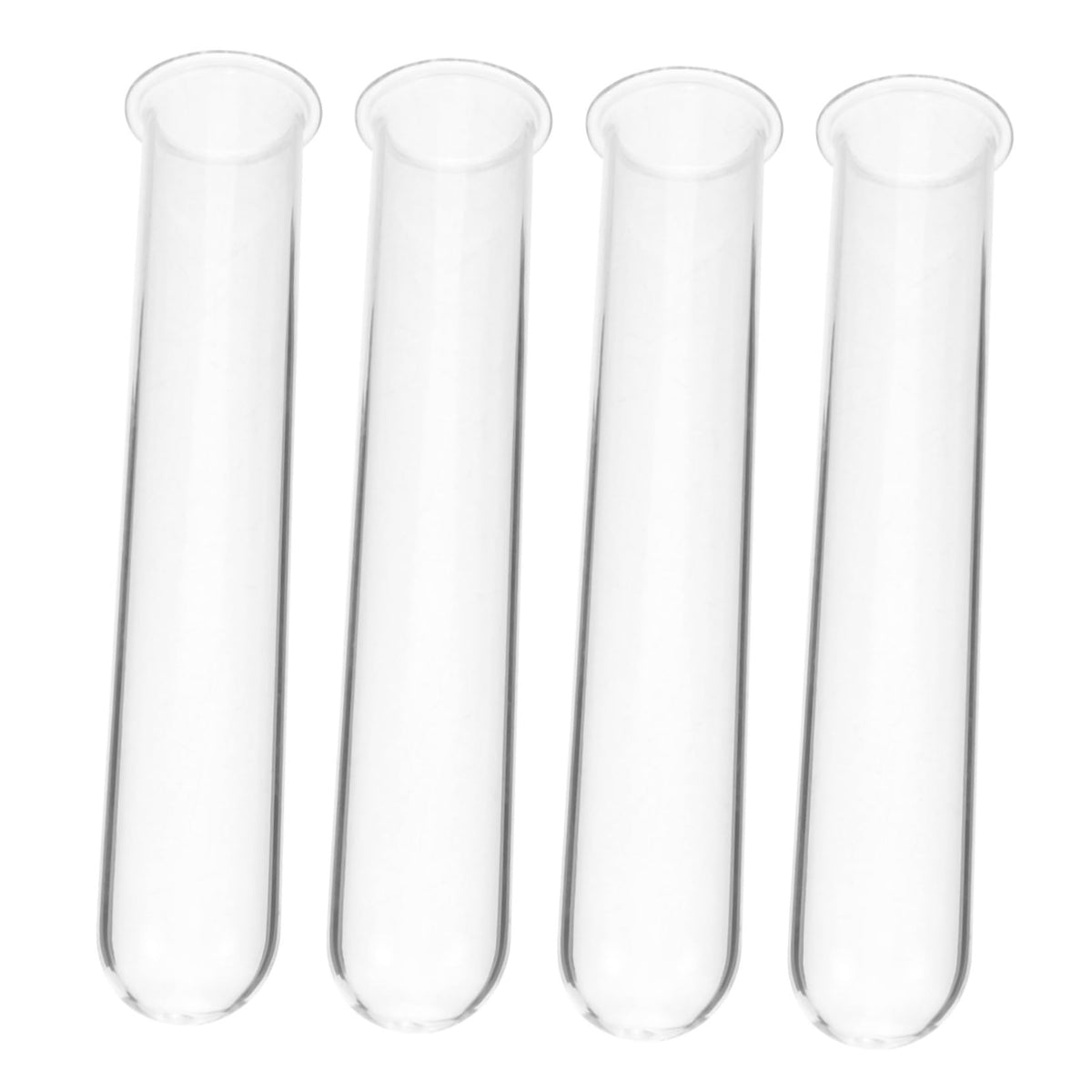 KESYOO 4pcs Floral Tubes for Water Plants Glass Test Tube Vases Hydroponic Garden Plant Cuttings Home Decor
