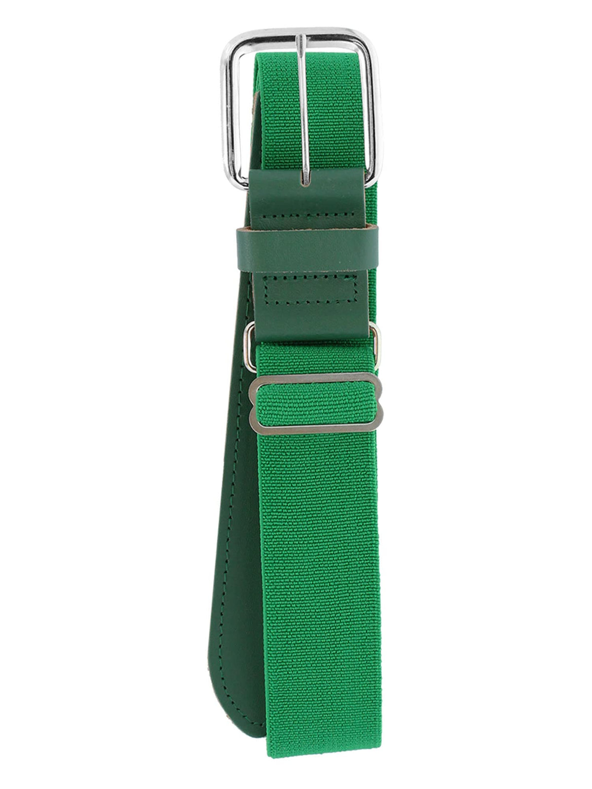 MadSportsStuff Performance Baseball Softball Belt (Adult, Kelly Green)