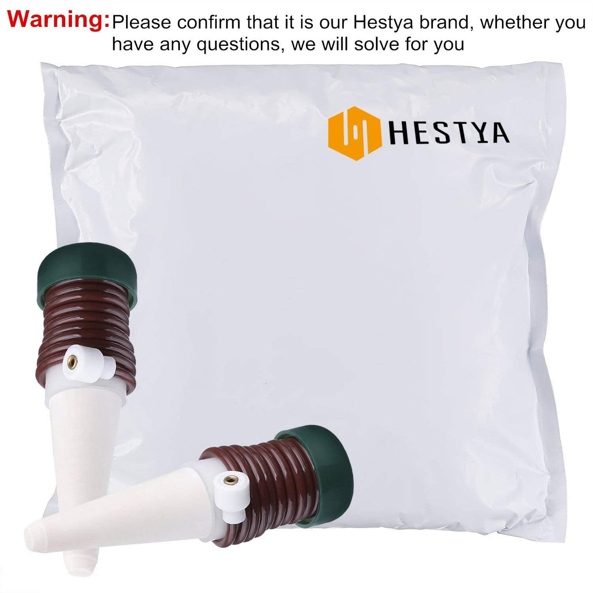 HESTYA 8 Pack Plant Self Watering Stakes Insert Automatic Watering Devices Self Watering Spikes Indoor Outdoor Plant Watering for Vacation