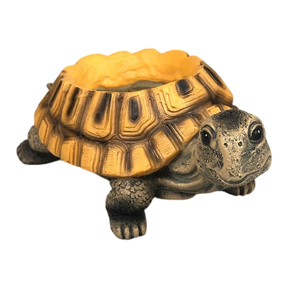 Turtle Planter Pot | Cute Succulents Pot with Drainage Holes | Small Planter,for Indoor Cactus Living Room Study Room Balcony Desk Shelf Windowsill Home Office Women Gardening Enthusiasts