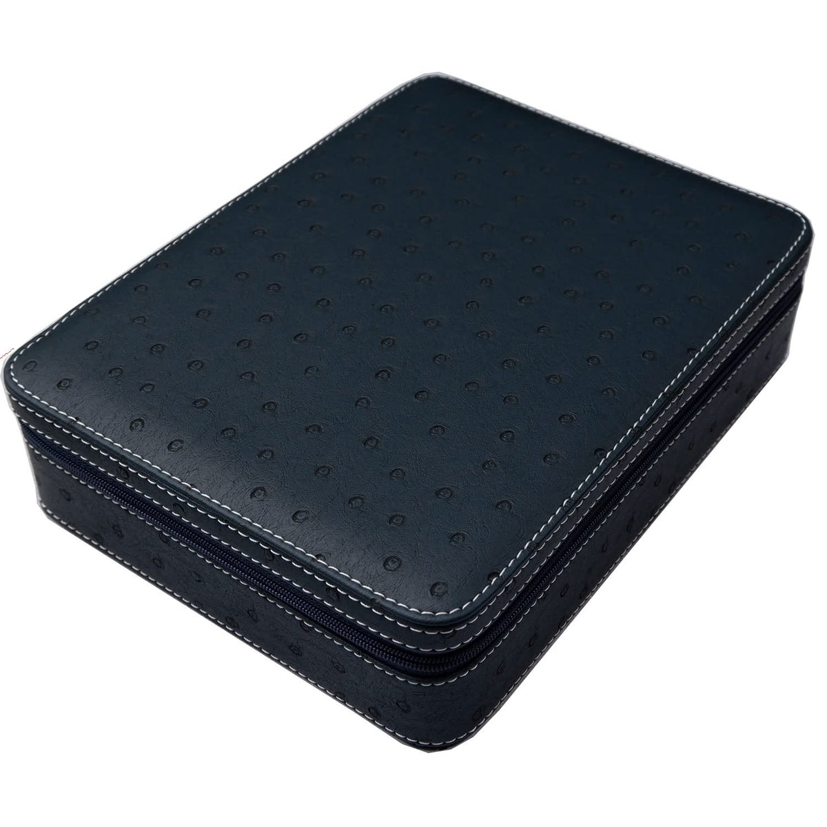 Beaufort 3 Slots PU Leather Eyeglasses Storage Box Sunglasses Box Jewelry Display Case Watch Box for Women Men