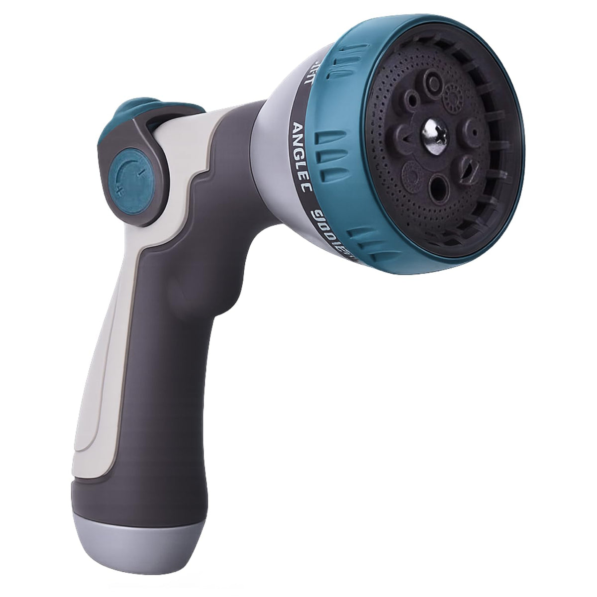 Garden Hose Nozzle – 8-Pattern Hose Sprayer with Thumb Control – Watering Tool for Garden, Car Wash, Lawn Care & Pet Shower