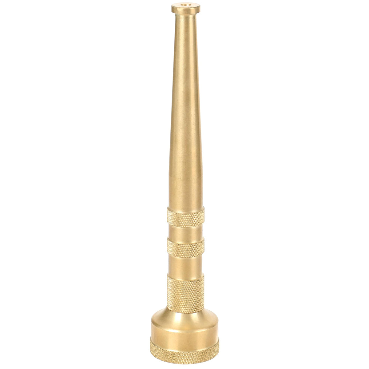 STYDDI 6" Brass Garden Water Hose Nozzle, Jet Stream Hose Nozzle with 3/4-Inch, 7 GPM 80 PSI, High Pressure Super Sweeper Nozzle For Clean Patios, Driveways, Sidewalks, Yard, Vehicles, Deck