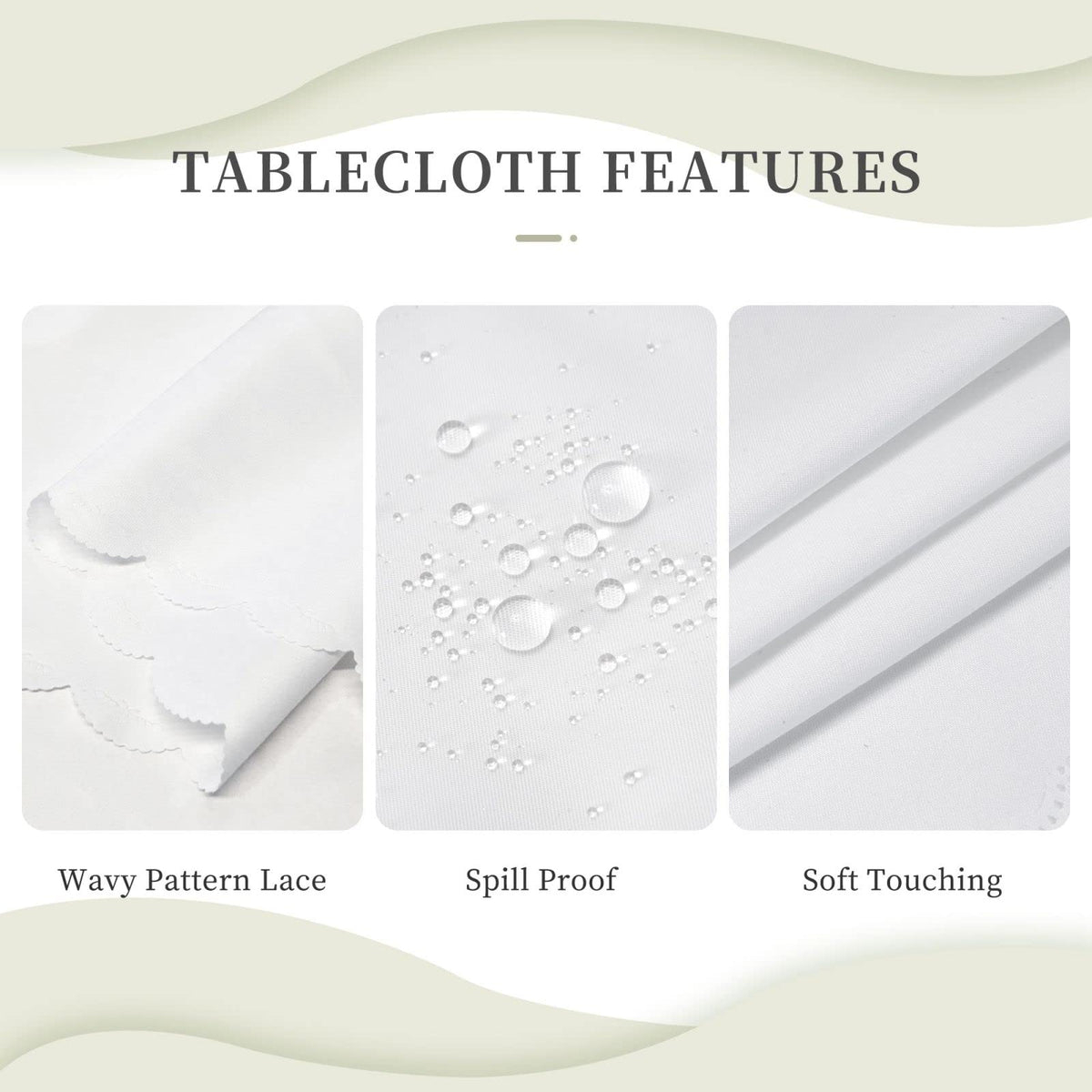 ZYPHORIEL Butterfly Blue Rectangle Tablecloths Beautiful Butterflies Table Cloths Decorative Kitchen Dining Tablecloth for Rectangular Tables,Washable Table Cover for Party 54 x 72 Inch
