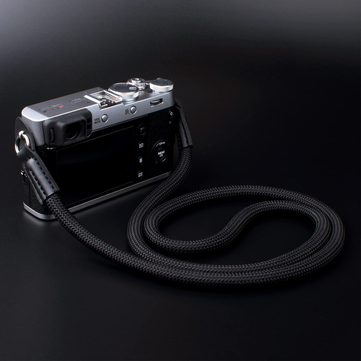 VKO Camera Strap,Climbing Rope Camera Strap for DSLR SLR Mirrorless Camera Neck Shoulder Strap 120cm Black