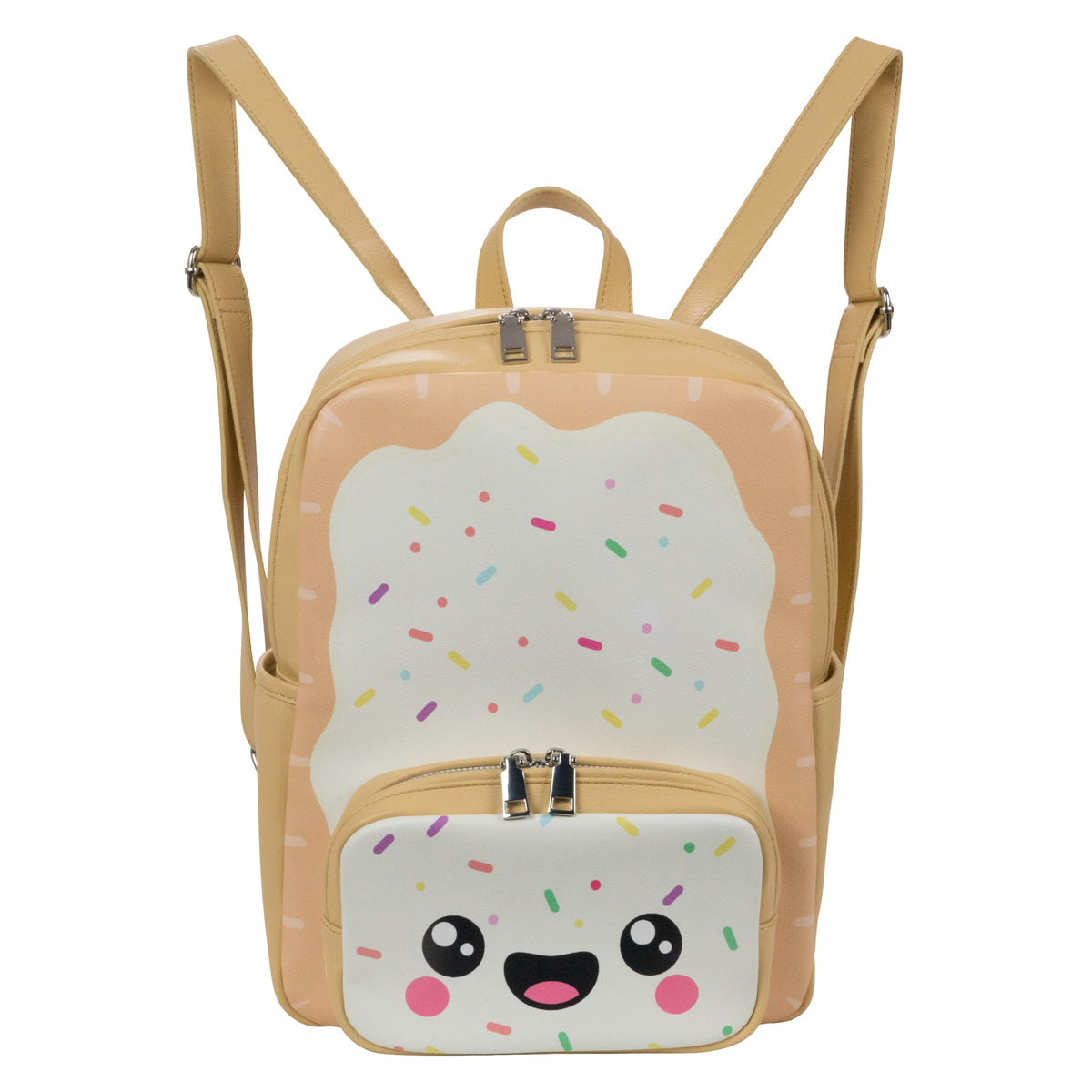 Remember Like Yesterday - Kawaii Poptart Backpack Purse | Women and Kids Fashion Backpack Purse | Faux Leather
