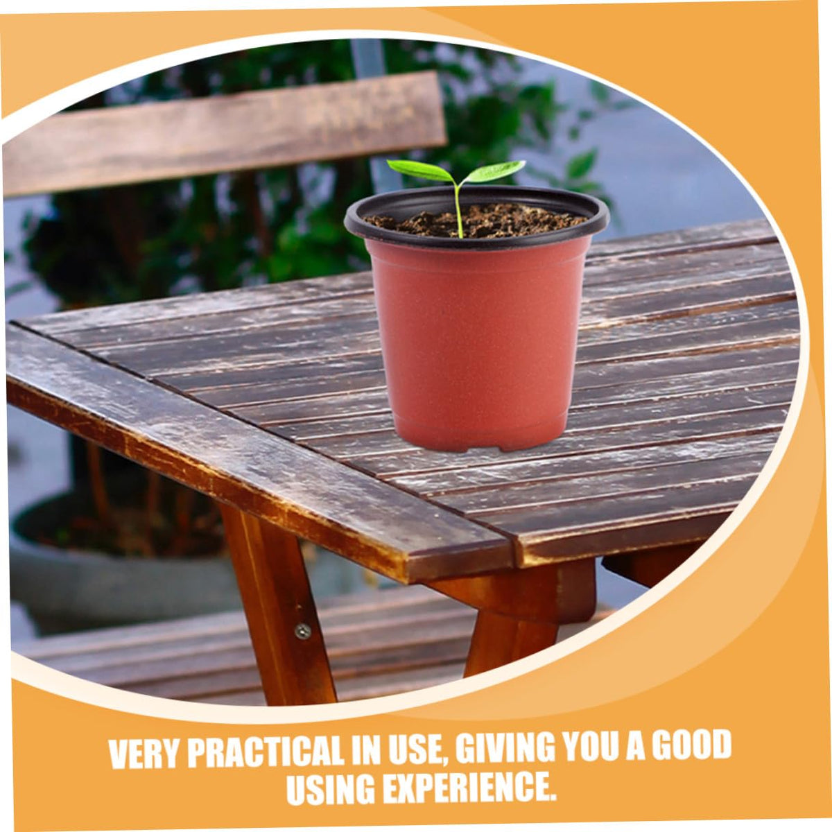 FONDOTIN 120pcs Seedling Nursery Pots with Drainage, Dual-Color Plastic Planting Cups for Strawberry Cuttings, Small Breathable Garden Containers for Seed Starting and Transplanting