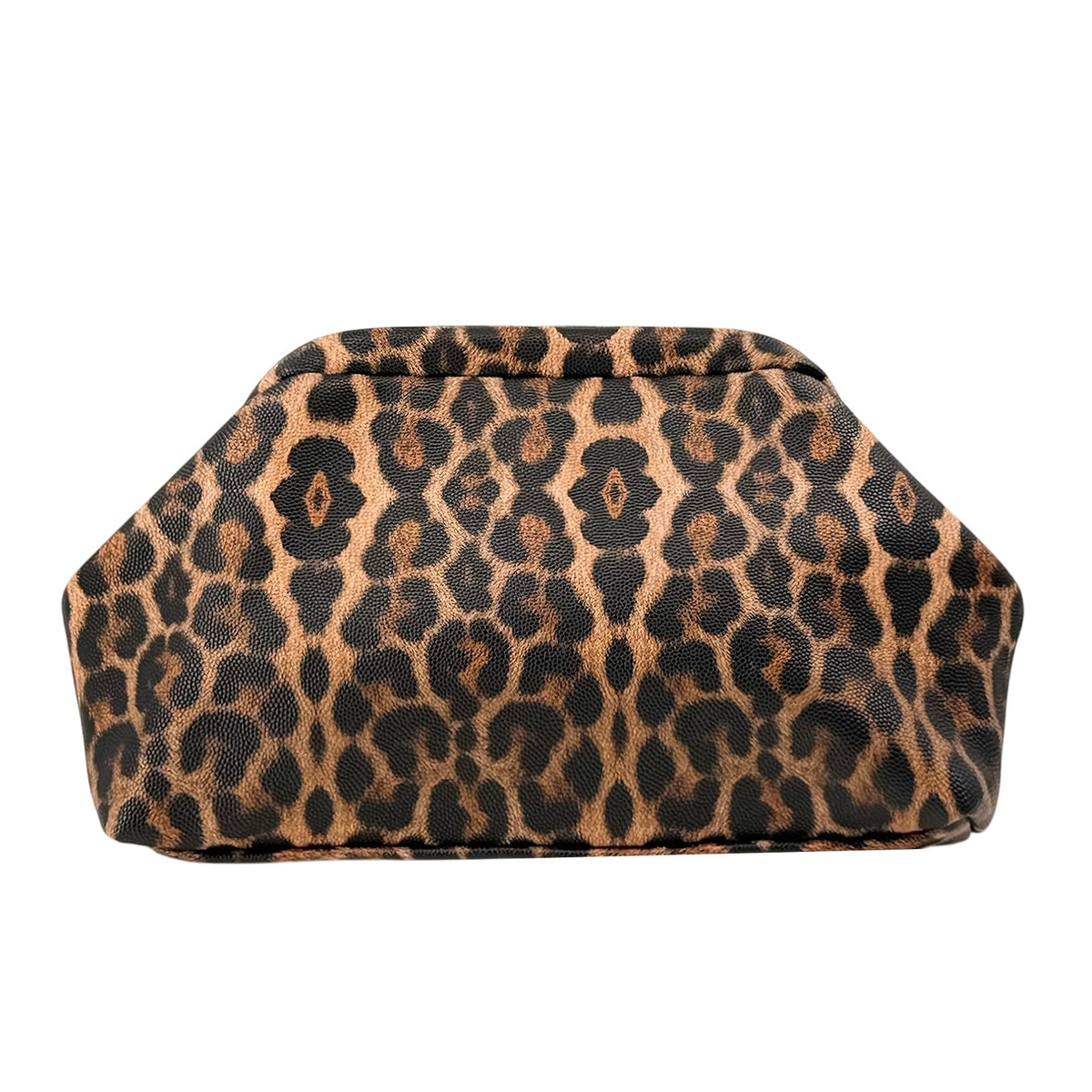 Stizimn Women's Evening Cloud Clutch Bag, Crocodile Leopard Sequin Denim Cow Print Moroccan for Party Wedding Prom (Leopard Print)