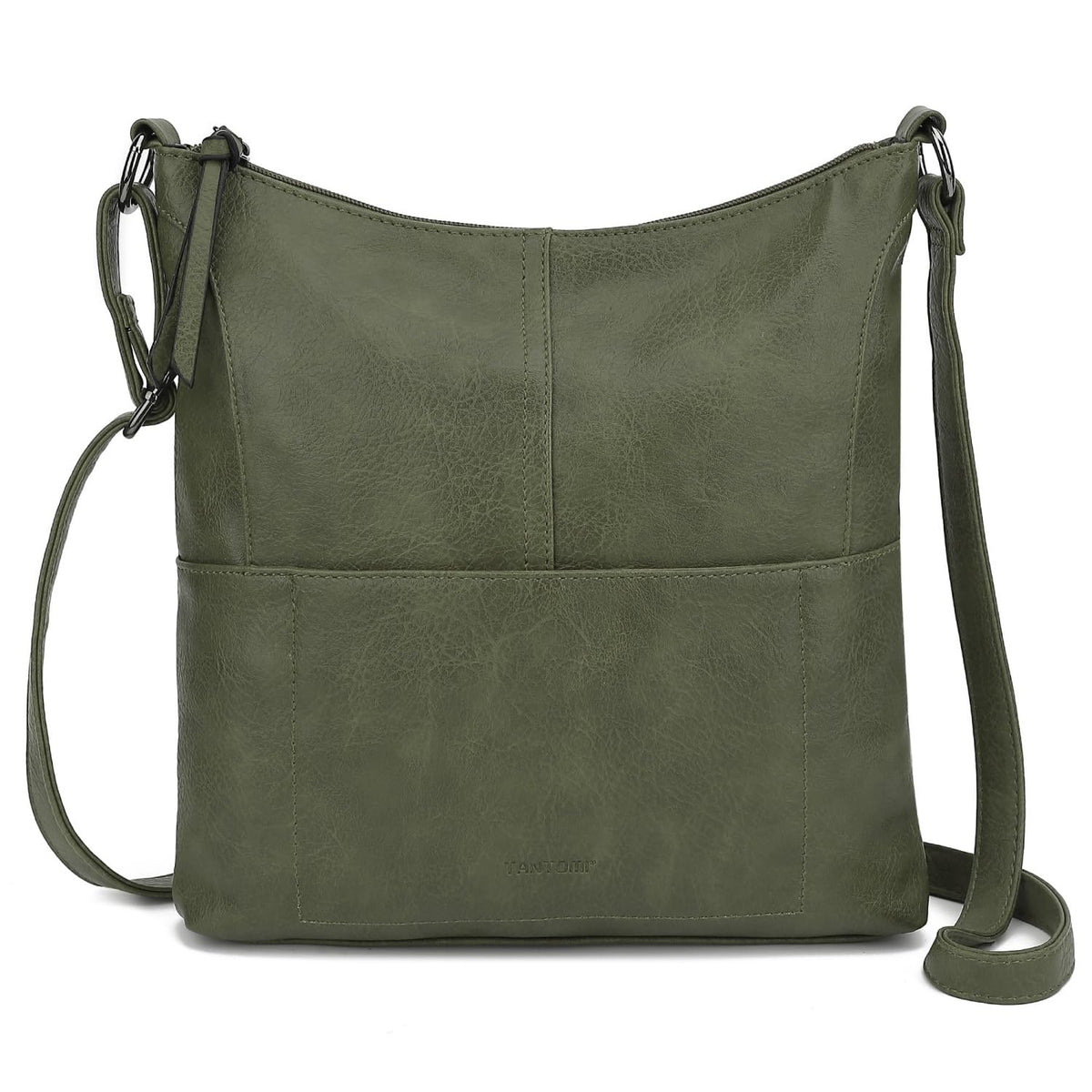 TANTOMI Crossbody Bags Handbags for Women Vegan Leather Purse and Shoulder Bag with Adjustable Shoulder Strap