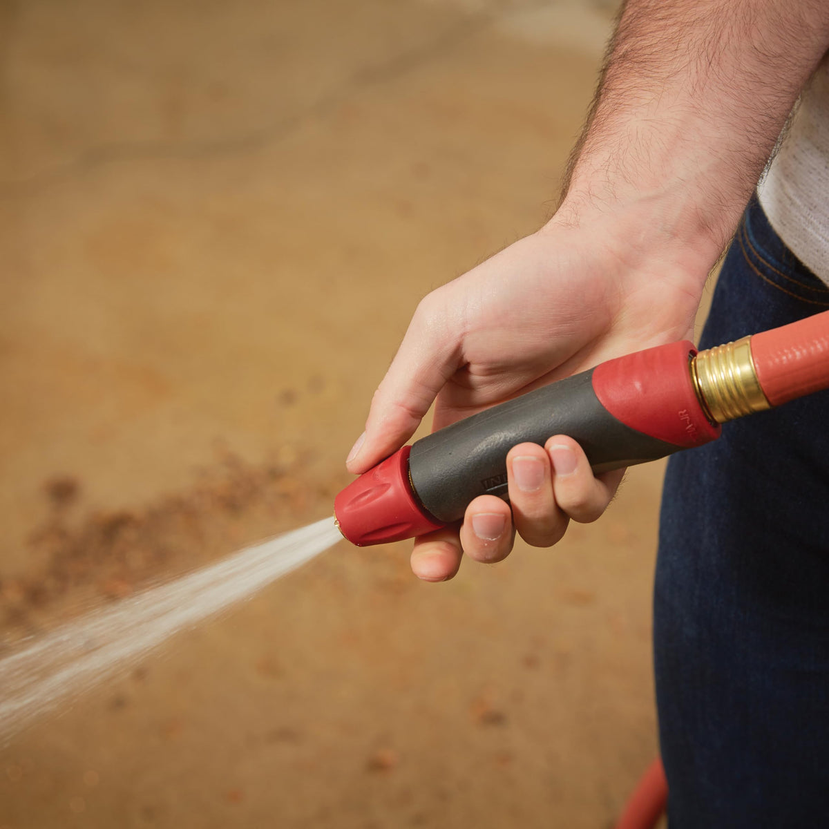 Gilmour Pro Heavy Duty Twist Hose Nozzle with Insulated Grip, Garden Hose Nozzle for Watering and Cleaning