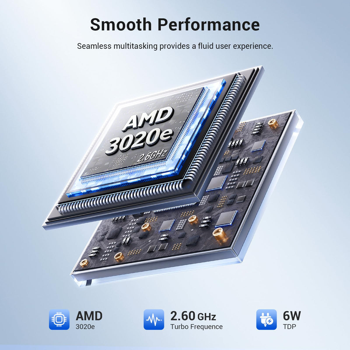 MAXVELTH 15.6 Inch Laptop Computer, AMD 3020e Processor (Up to 2.6GHz), 8GB RAM 512GB SSD, 1080P IPS FHD Display, USB3.2, Type-C, HDMI, WiFi 5, Win11 Laptop, Notebook Laptops for Business and Students