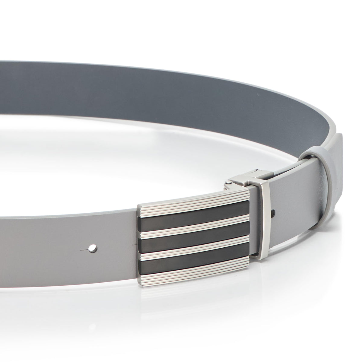 adidas Men's Ultimate365 Tour 3-Stripes Belt, Grey Three, One Size