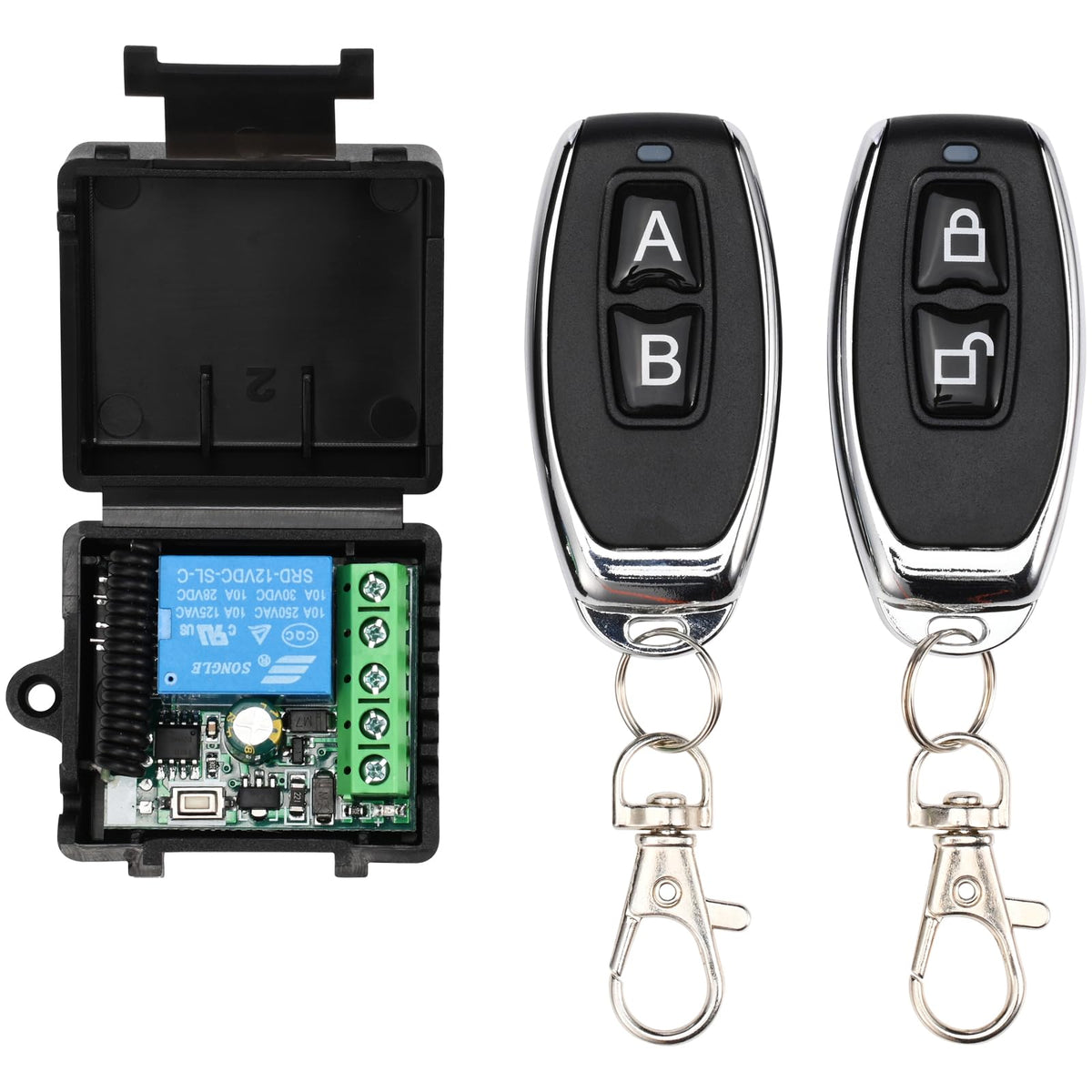 Waterproof Fingerprint Access Control Kit, 600LBS Holding Force NC Mode Magnetic Lock, IP68 Metal Keypad Supports Fingerprint, Password, RFID Card & Remote Unlock for Door Security