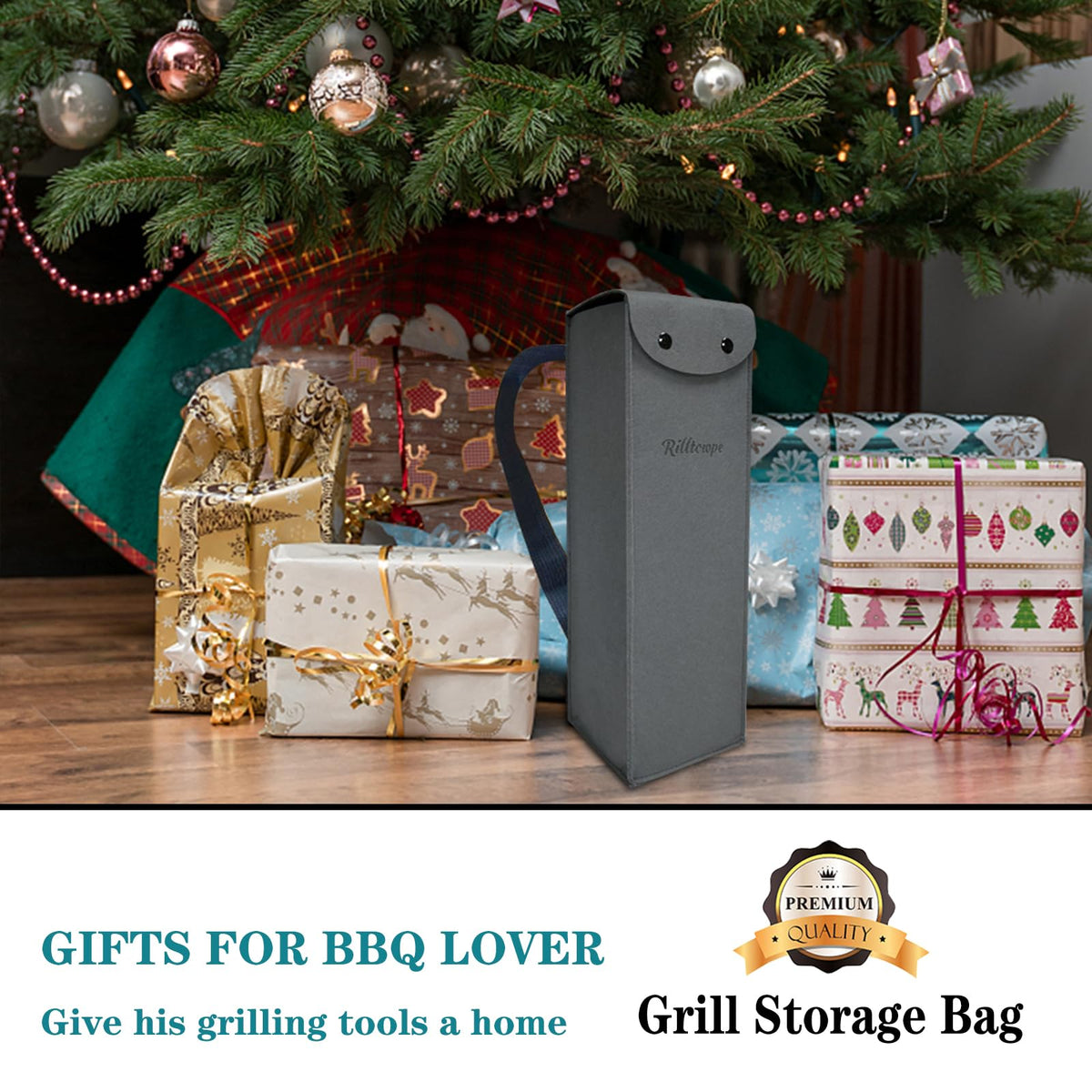 Grill tool bag，BBQ tool storage，Grilling Bags for Outdoor Grilling, Grill tool storage， BBQ tool bag， grill utensil storage,Foldable Grill Bag for Camping and Hiking BBQ.