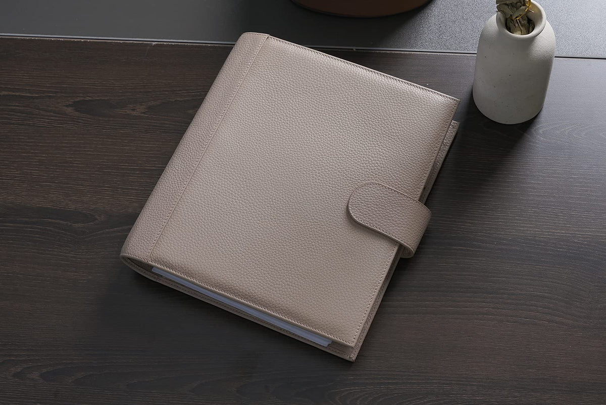 Moterm Leather Cover for HP Classic - with Pen Loop and Card Slots (Pebbled-Taupe)