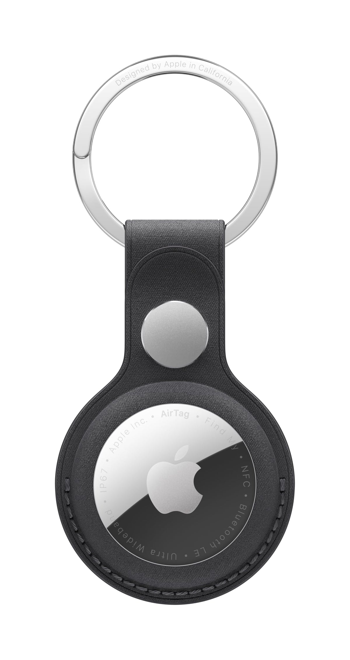 Apple AirTag FineWoven Key Ring - Black