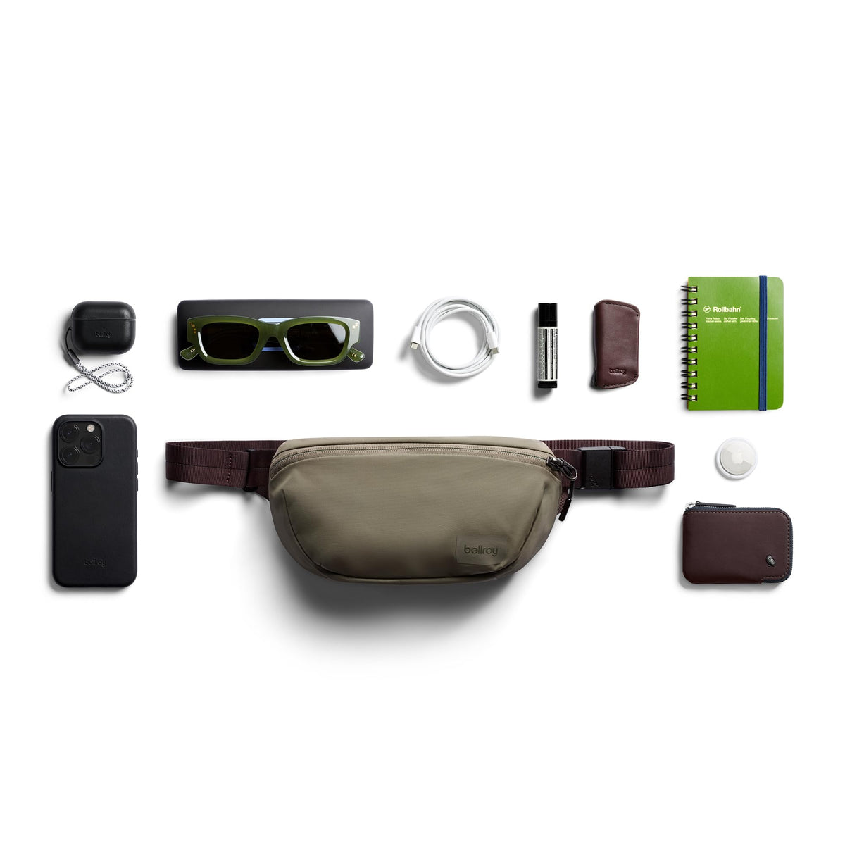Bellroy Laneway Belt Bag (versatile crossbody sling bag, fanny pack) - SeaKelp