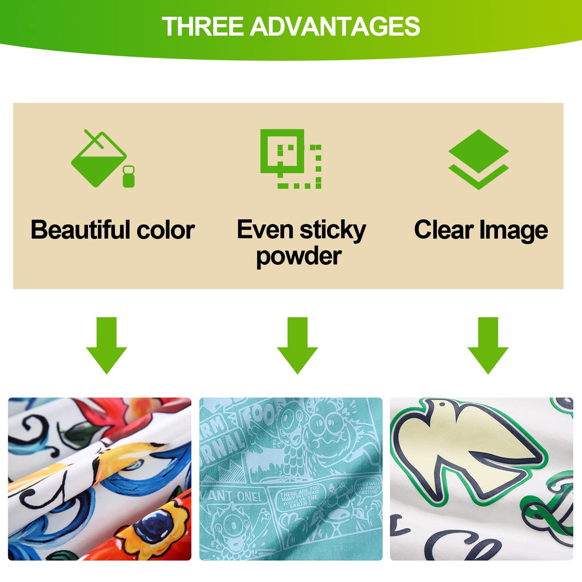 CenDale DTF Transfer Film Roll 13"x 65.6ft - Premium A3+ DTF Film Roll, Double Sided Matte Clear PreTreat PET Heat Transfer Paper, Hot & Cold Peel DTF Paper Roll, Direct to Film for T-Shirts Textile