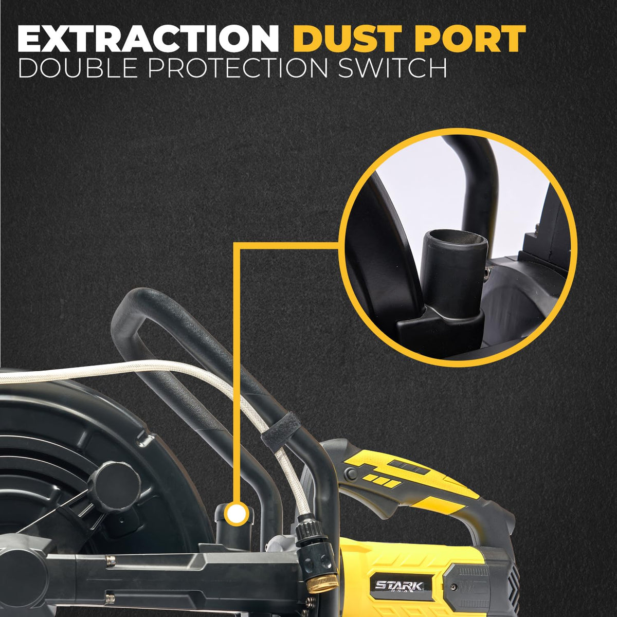 XtremepowerUS 3200W Electric 16" Wet/Dry Cutter Circular Saw Concrete Saw Cutter Saw 20AMP Water Line (Blade Included) Disc Cutter, Power Cutter