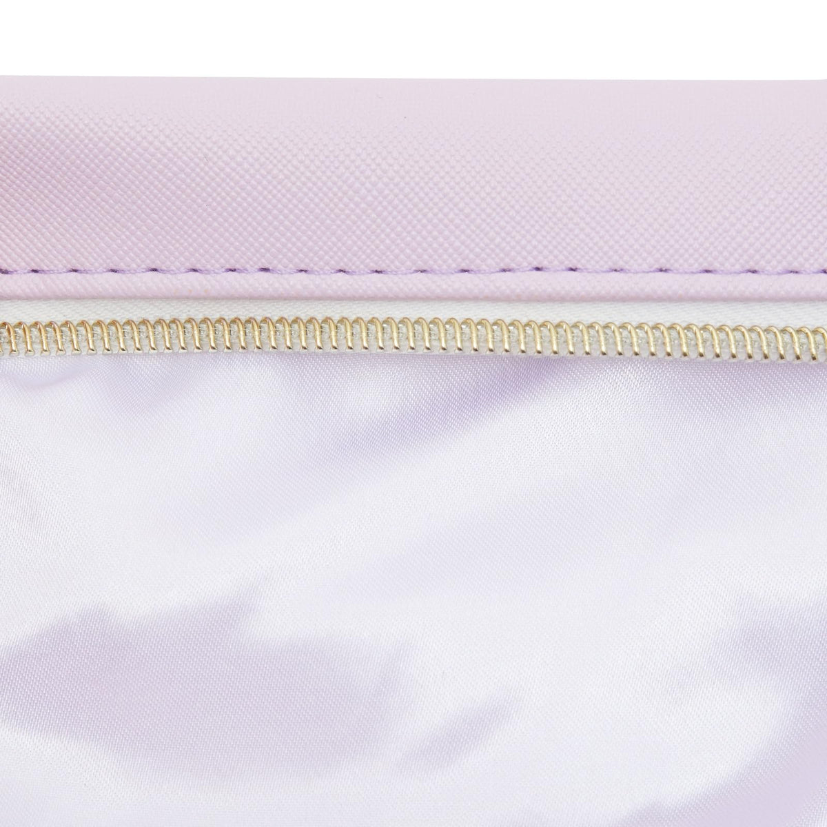 Glamlily 3 Pack Faux Leather Makeup Bag with Zipper, Travel Cosmetic Pouches (3 Pastel Colors)
