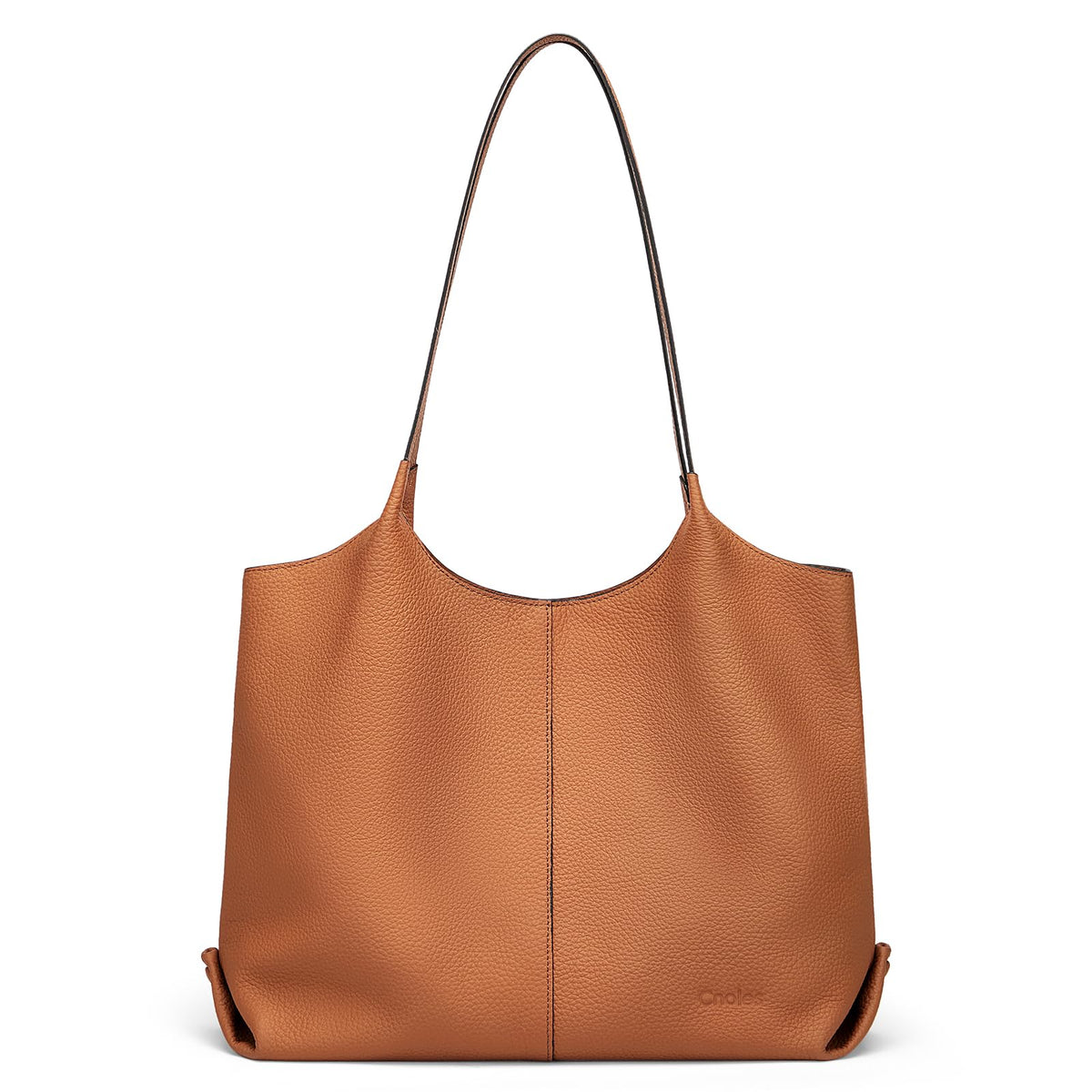 Cnoles Hobo Bag for Women Shoulder Tote Bag Ladies Top Handle Handbag Soft Genuine Leather Top-handle Purse Black