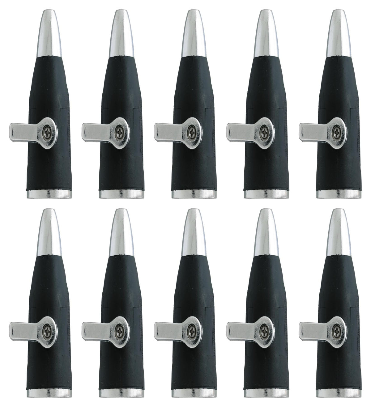 10-Pack Orbit SunMate Hose-End 58361N Zinc Sweeper Nozzle with Shut Off (10-Pack Zinc)